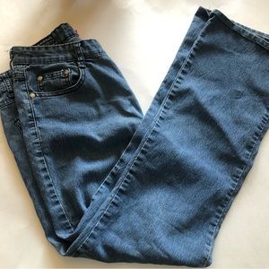 COS Dark Blue Wide Leg Jeans